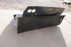 small-Original-fuel-cell-aluminum-cover-left-side-support-lower-support-and-foam-back-protector-with-bad-14899