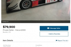 Racing junk ad