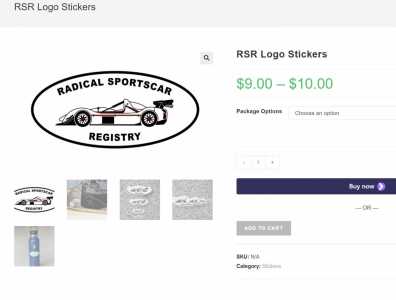 RSR stickers