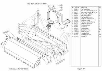 Fuel System RS 54L Aluminum